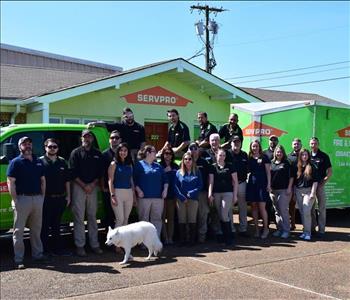 Our SERVPRO Team and New Columbia Headquarters, team member at SERVPRO of Maury / Giles Counties